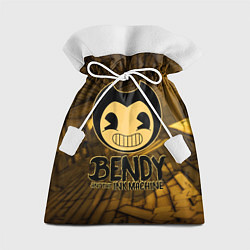 Мешок для подарков Black Bendy, цвет: 3D-принт