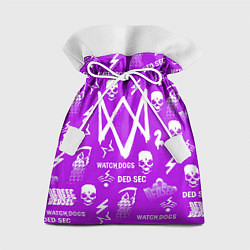 Мешок для подарков Watch Dogs 2: Violet Pattern, цвет: 3D-принт