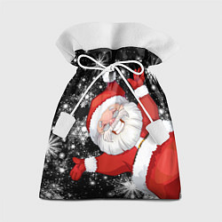 Мешок для подарков Веселый Санта, цвет: 3D-принт