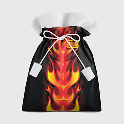 Мешок для подарков PUBG: Hell Flame, цвет: 3D-принт
