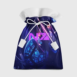 Мешок для подарков N7: Neon Space, цвет: 3D-принт