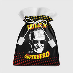Мешок для подарков Stan Lee: Father of Superhero, цвет: 3D-принт