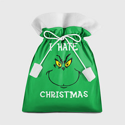 Мешок для подарков I hate christmas, цвет: 3D-принт