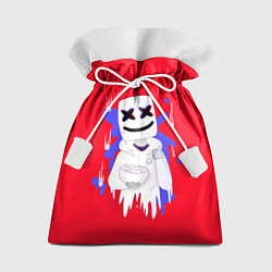 Мешок для подарков Marshmello: New Era, цвет: 3D-принт
