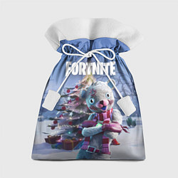 Мешок для подарков Fortnite Новогодний, цвет: 3D-принт