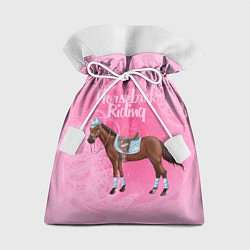Мешок для подарков Horseback Rading, цвет: 3D-принт