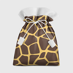 Мешок для подарков Окрас жирафа, цвет: 3D-принт
