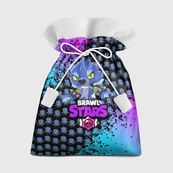 Мешок для подарков BRAWL STARS LEON ОБОРОТЕНЬ, цвет: 3D-принт