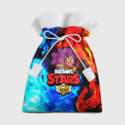 Мешок для подарков BRAWL STARS SHELLY, цвет: 3D-принт