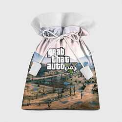 Мешок для подарков Grand Theft Auto 5, цвет: 3D-принт