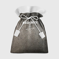 Мешок для подарков Megadeth, цвет: 3D-принт