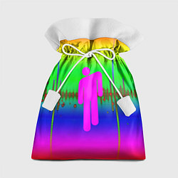 Мешок для подарков BILLIE ELLISH, цвет: 3D-принт