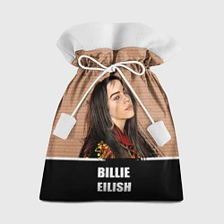 Мешок для подарков Billie Eilish, цвет: 3D-принт