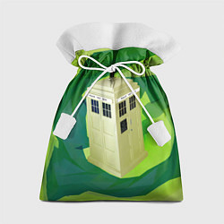 Мешок для подарков CRAZY TARDIS, цвет: 3D-принт