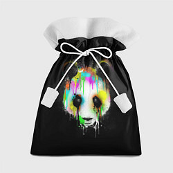 Подарочный мешок Панда в краске
