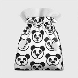 Мешок для подарков Panda, цвет: 3D-принт