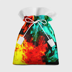 Мешок для подарков БИТВА ОГНЕЙ, цвет: 3D-принт