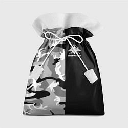 Мешок для подарков Пограничные Войска камуфляж, цвет: 3D-принт