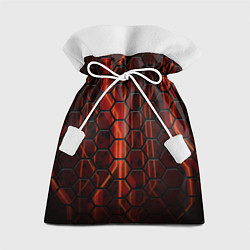 Мешок для подарков Огненные соты, цвет: 3D-принт