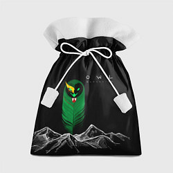 Мешок для подарков Owl blacklist, цвет: 3D-принт