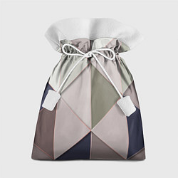 Мешок для подарков Треугольники, цвет: 3D-принт