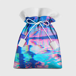 Мешок для подарков ГАВАЙИ ГЛИТЧ, цвет: 3D-принт