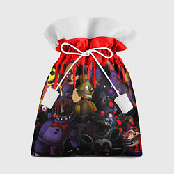 Мешок для подарков Five Nights At Freddys, цвет: 3D-принт