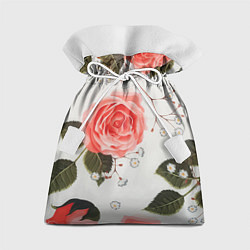 Мешок для подарков Нежные розы, цвет: 3D-принт