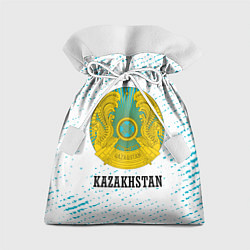 Мешок для подарков KAZAKHSTAN КАЗАХСТАН, цвет: 3D-принт