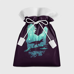 Мешок для подарков T-Rex, цвет: 3D-принт