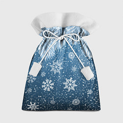 Мешок для подарков Снежное Настроенние, цвет: 3D-принт