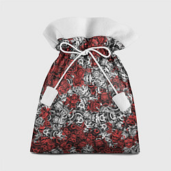 Мешок для подарков Красные и Белые самураи, цвет: 3D-принт