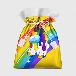 Мешок для подарков AMONG US - Радужный, цвет: 3D-принт