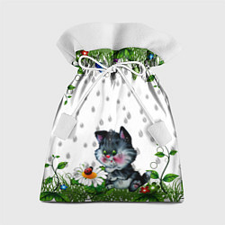 Мешок для подарков Котёнок, цвет: 3D-принт