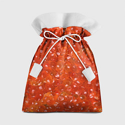 Мешок для подарков Красная икра, цвет: 3D-принт