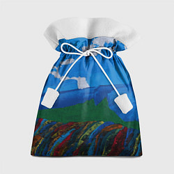 Мешок для подарков Разноцветная абстракция, цвет: 3D-принт