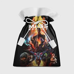 Мешок для подарков Mass effect, цвет: 3D-принт