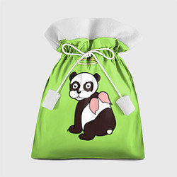 Мешок для подарков Святая панда, цвет: 3D-принт