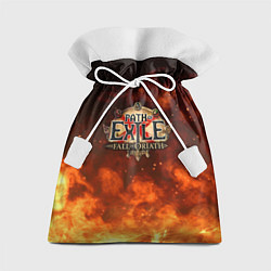 Мешок для подарков Path of Exile Logo Путь изгнанника Лого Z, цвет: 3D-принт