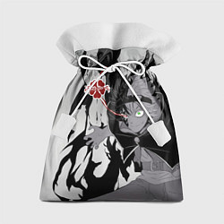 Мешок для подарков Черный Аста демон Чёрный клевер, цвет: 3D-принт