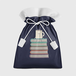 Мешок для подарков Book Cup, цвет: 3D-принт