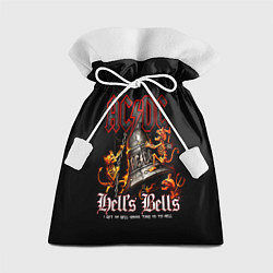 Мешок для подарков ACDC Hells Bells, цвет: 3D-принт