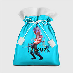 Мешок для подарков Пират с бочкой рома, цвет: 3D-принт