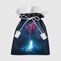 Мешок для подарков Душа идущая в космос Soul space Z, цвет: 3D-принт