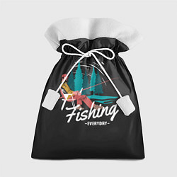 Мешок для подарков Рыбалка Fishing, цвет: 3D-принт