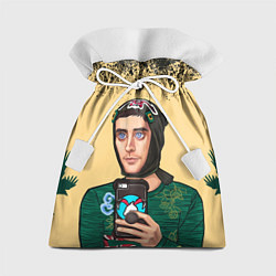 Мешок для подарков Джаред Лето Jared Leto Z, цвет: 3D-принт
