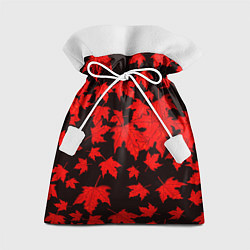 Мешок для подарков Осенние листья, цвет: 3D-принт
