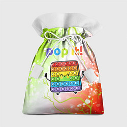 Мешок для подарков Pop It - Happy - Lightning, цвет: 3D-принт