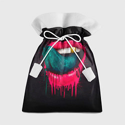 Мешок для подарков Ядовитый поцелуй, цвет: 3D-принт