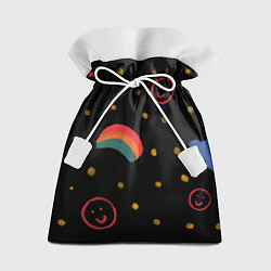 Мешок для подарков Мрачное детство, цвет: 3D-принт